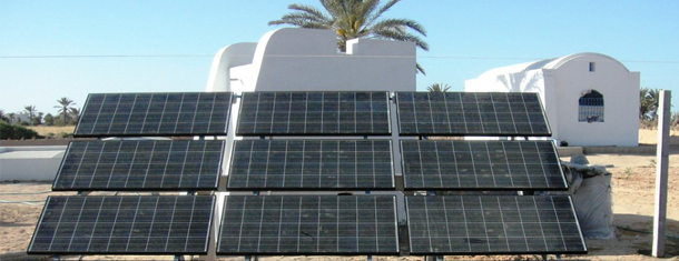 Système offgrid en Tunisie à Djerba avec modules Kyocera
